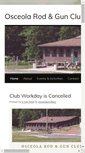 Mobile Screenshot of osceolarodandgunclub.org