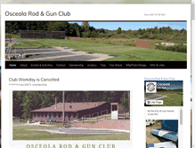Tablet Screenshot of osceolarodandgunclub.org